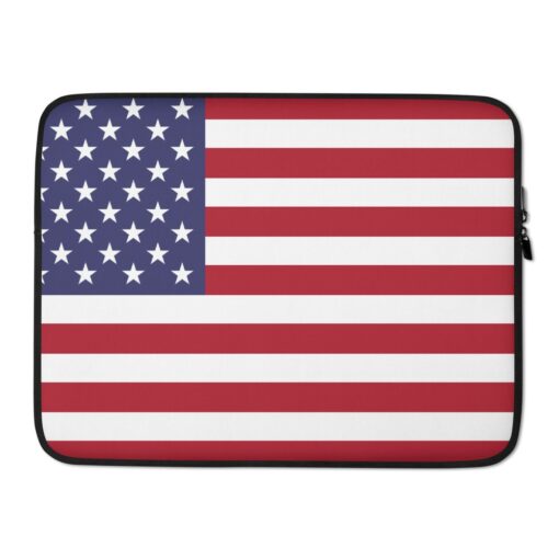 American Flag Patriotic Laptop Sleeve 3