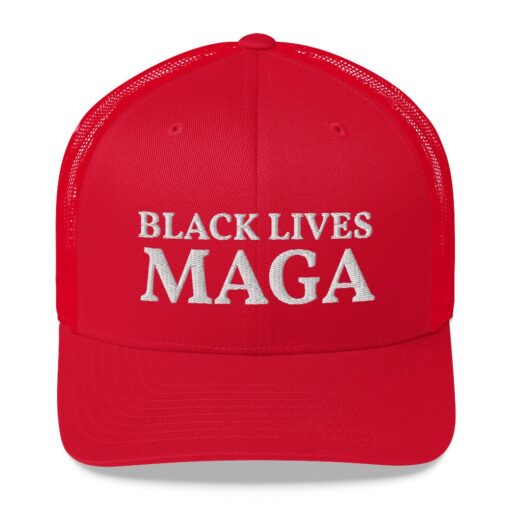 Black Lives MAGA Trucker Cap 1