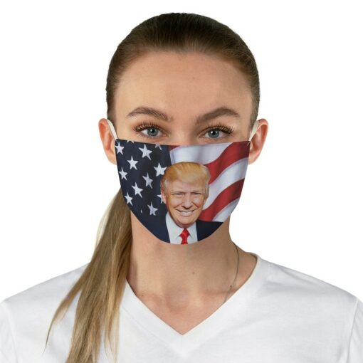 Trump Face Smiling Face Mask 2