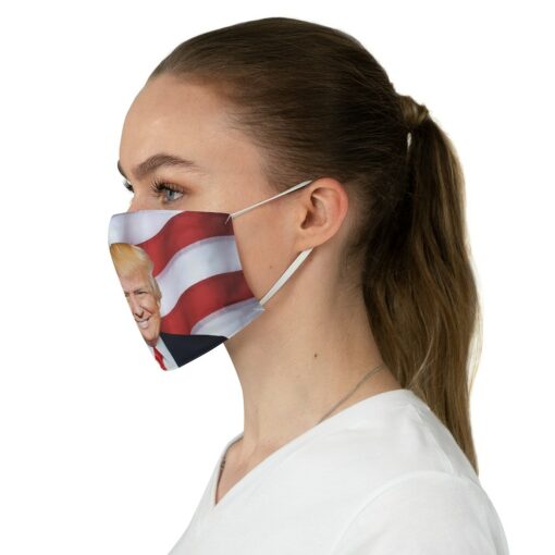 Trump Face Smiling Face Mask 3