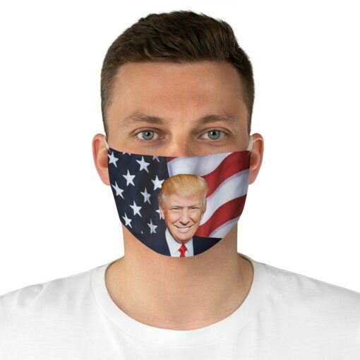 Trump Face Smiling Face Mask 4