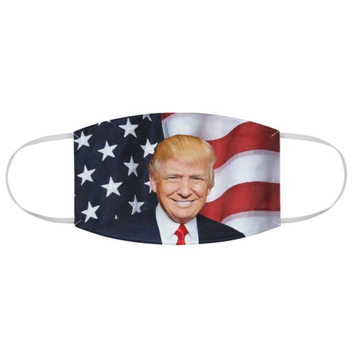 Trump Face Smiling Face Mask 1