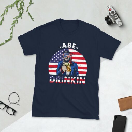 Abe Franklin Funny 4th July T-Shirt 2