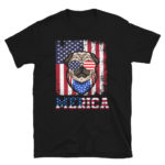 Patriotic American Dog T-Shirt