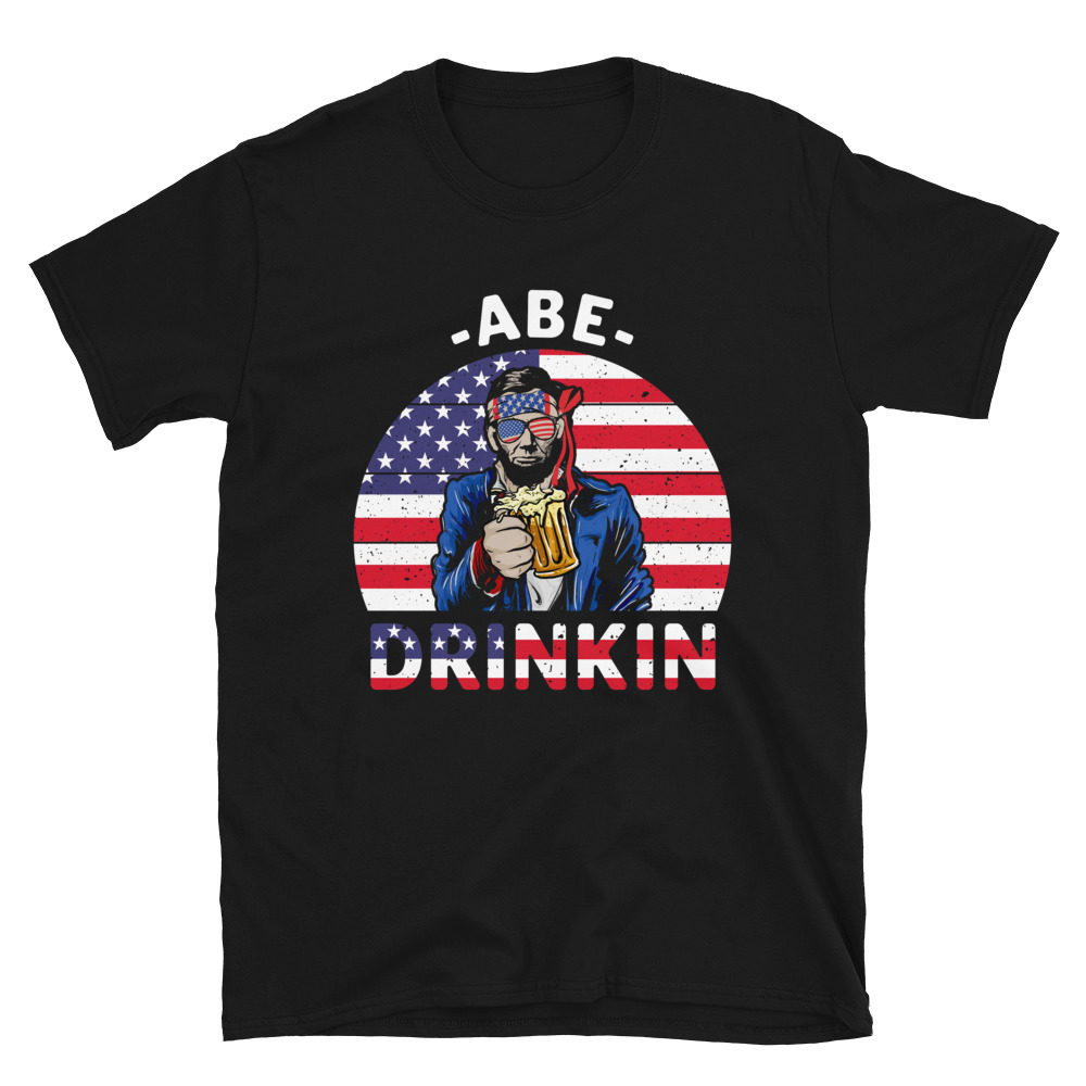 Abe Franklin Funny 4th July T-Shirt