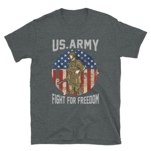 US Army Fight For Freedom T-Shirt 5