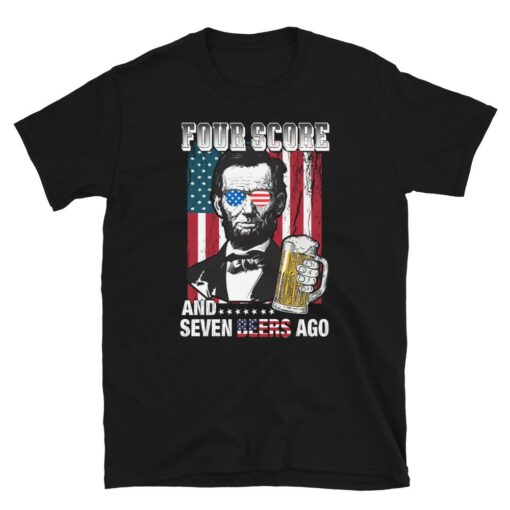 Fourth of July Funny Beer T-Shirt 1