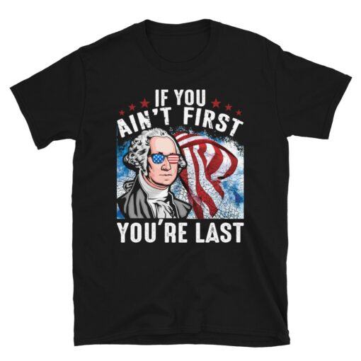 George Washington 4th July Funny T-Shirt