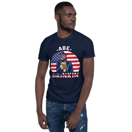 Abe Franklin Funny 4th July T-Shirt 1