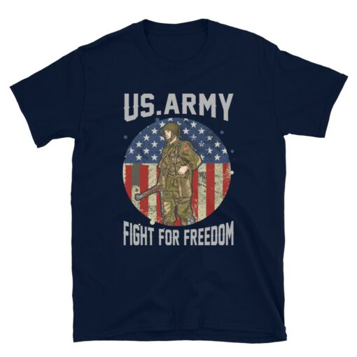 US Army Fight For Freedom T-Shirt 4