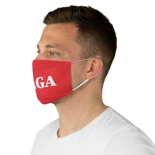 MAGA Pro Trump Red Face Mask 4
