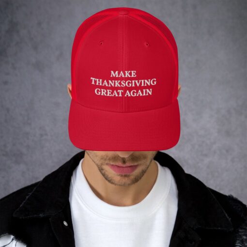 Make Thanksgiving Great Again Trucker Hat 4