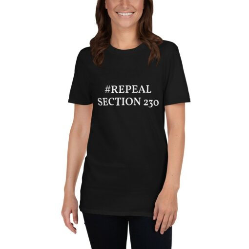 Repeal Section 230 T-Shirt 2