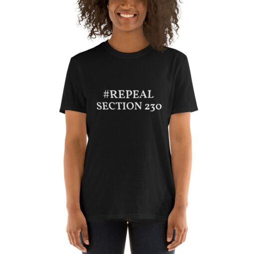 Repeal Section 230 T-Shirt 4