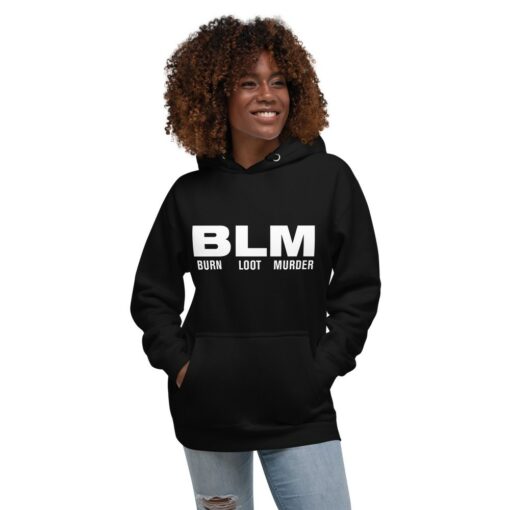BLM Burn Loot Murder Premium Hoodie 6