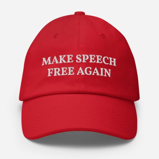 Make Speech Free Again Pro Trump Hat 3