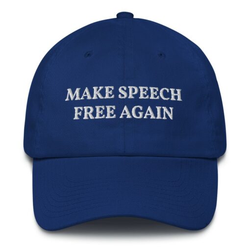 Make Speech Free Again Pro Trump Hat 5