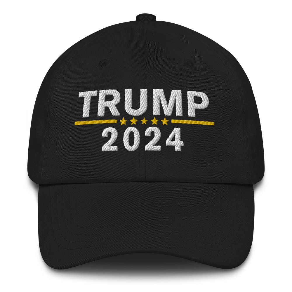 Trump 2024 For President Hat Fifty Stars Apparel