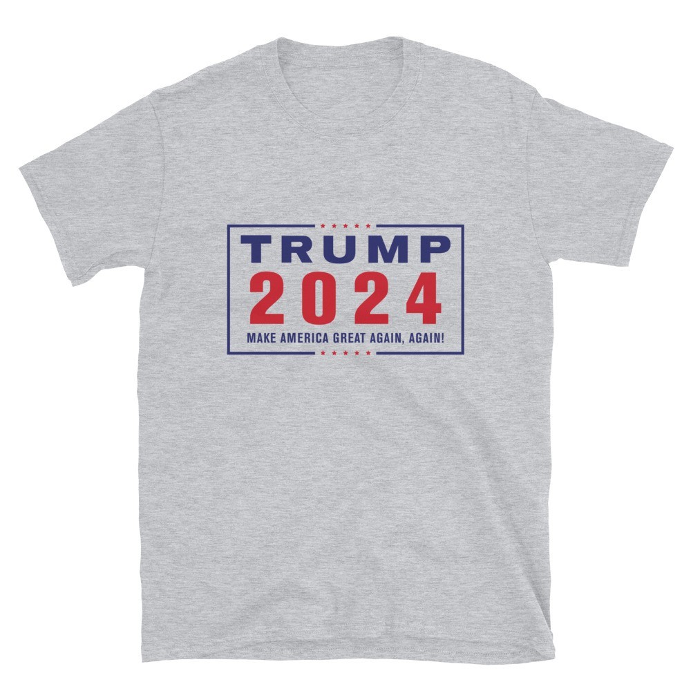 Trump 2024 For President T-Shirt | Fifty Stars Apparel