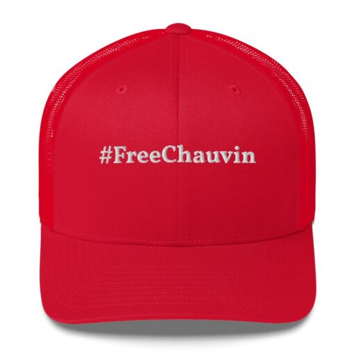 Free Derek Chauvin Trucker Cap 1