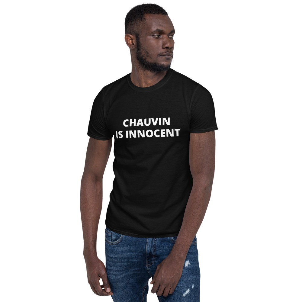 Derek Chauvin Is Innocent T-Shirt | Fifty Stars Apparel