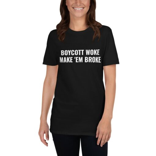 Boycott Woke Corporation T-Shirt 3