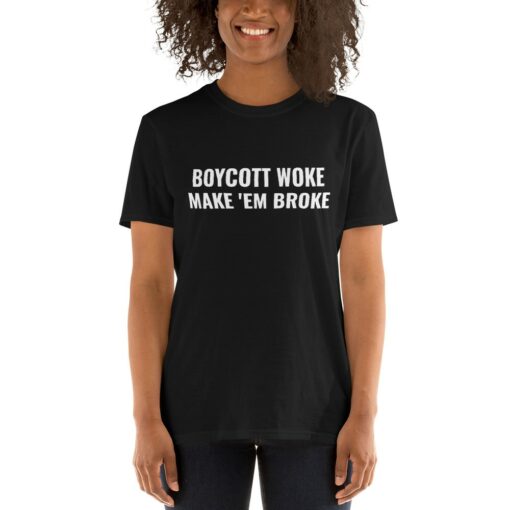Boycott Woke Corporation T-Shirt 4