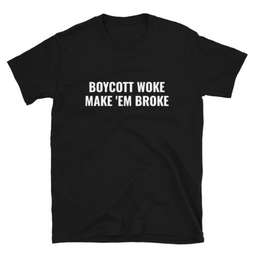 Boycott Woke Corporation T-Shirt 5