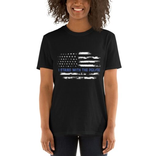 I Stand With The Police T-Shirt 3