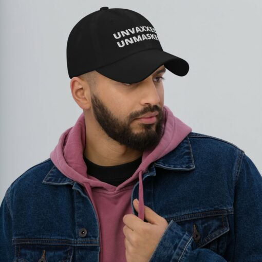 Unvaxxed And Unmasked Anti Biden Hat 3