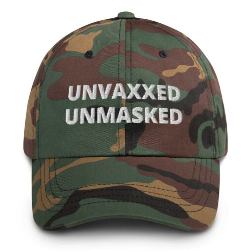 Unvaxxed And Unmasked Anti Biden Hat 5