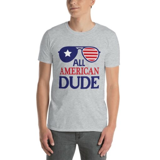 All American Dude 4th of July T-Shirt 2
