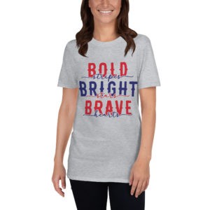 Bold Stripes Bright Stars 4th July T-Shirt - Image 3