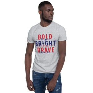 Bold Stripes Bright Stars 4th July T-Shirt - Image 4