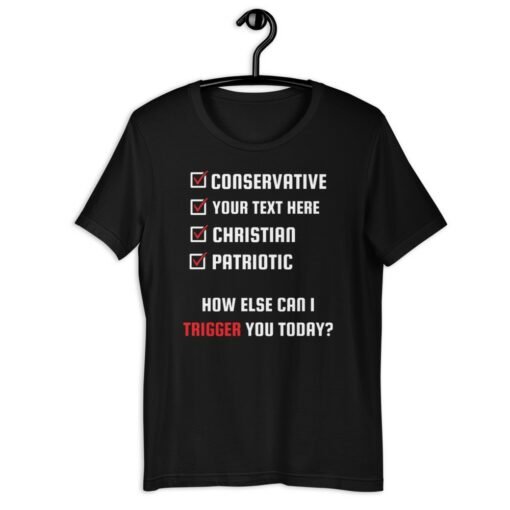 Funny Custom Anti Liberals & Democrats T-Shirt 2