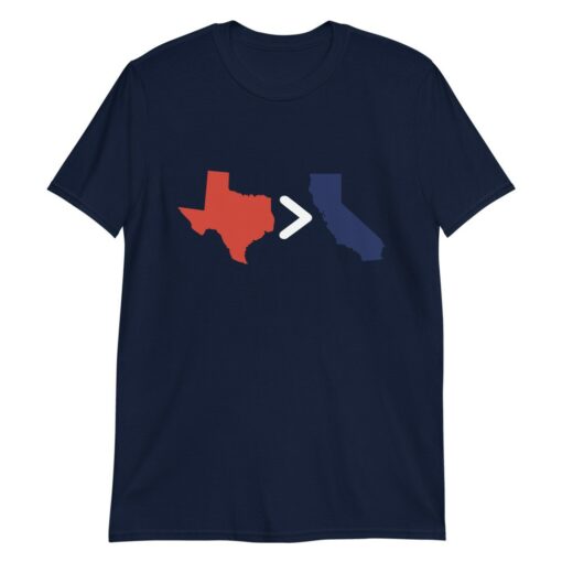 Texas Over California T-Shirt 5