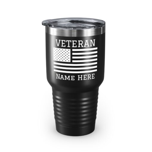 Engraved Personalized Veteran Tumbler 30oz 1