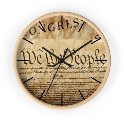 We The People Wall clock 1